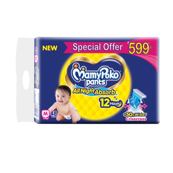 MamyPoko All Night Absorb Baby Diapers Pants